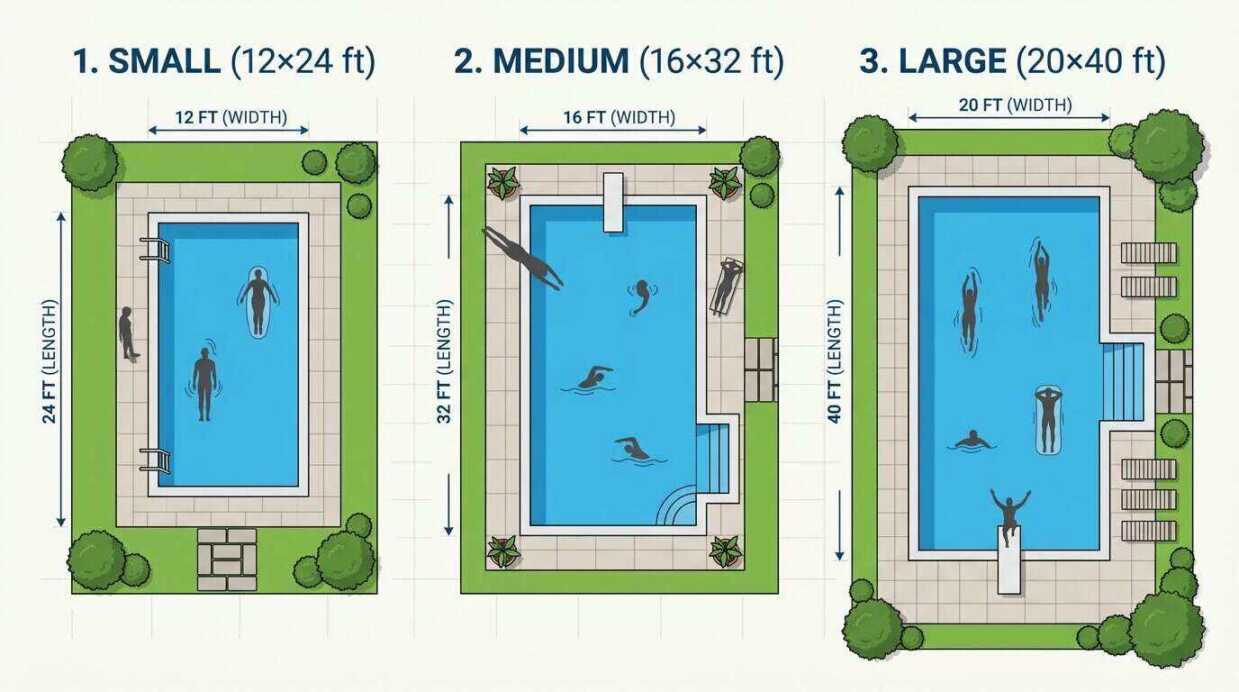 Average Size of a Backyard Pool: Complete Guide (With Real Numbers)