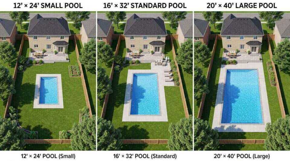 Average Size of a Backyard Pool: Complete Guide (With Real Numbers)