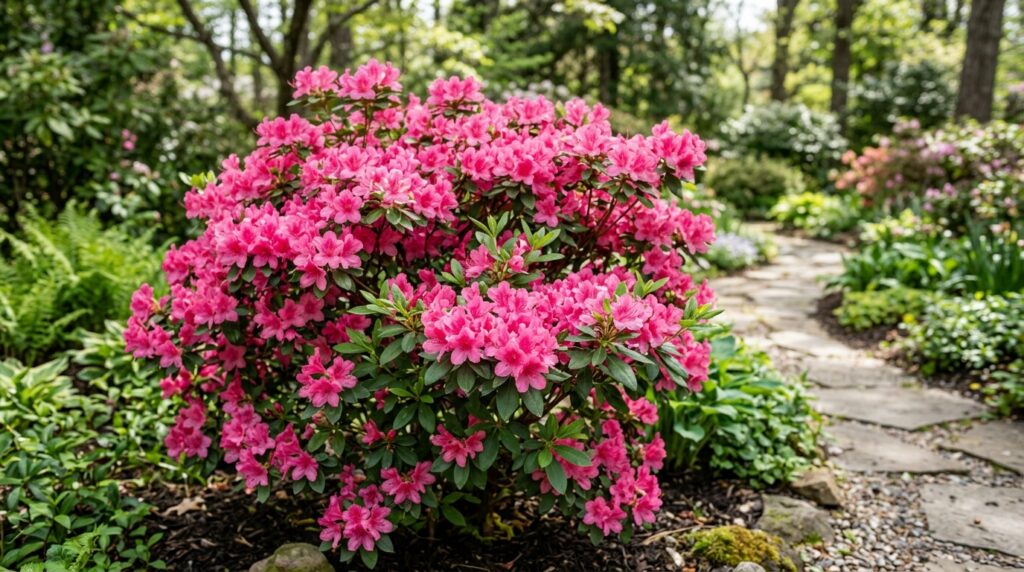 Azalea flowers