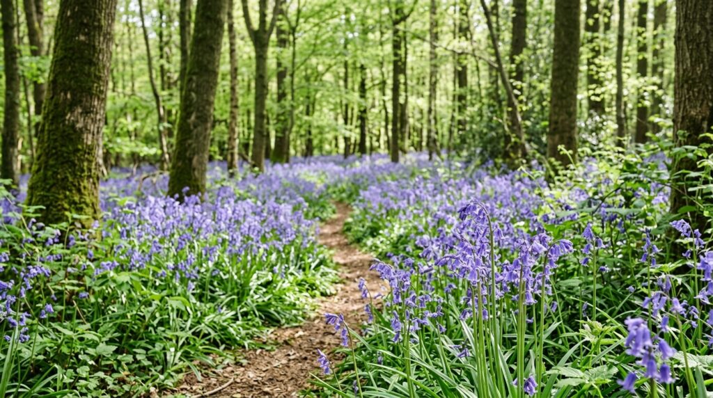 Bluebell flowers