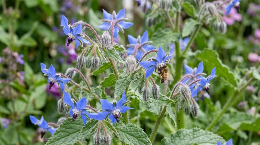 Borage flowers