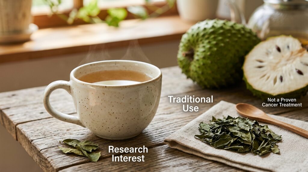 Soursop tea benefits, traditional uses, and safety information
