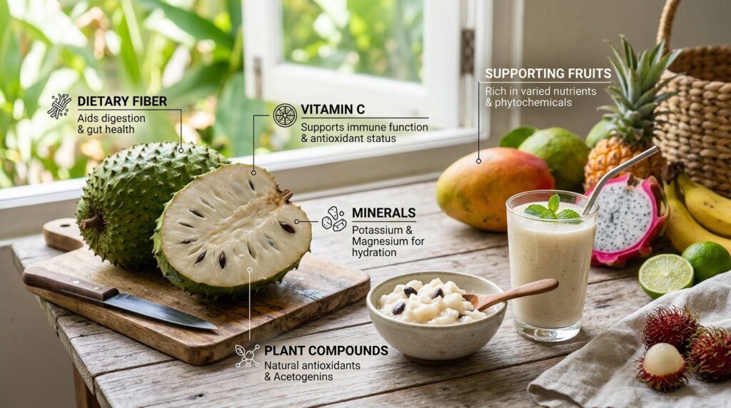 Is soursop good for you nutrition and health benefits of fresh soursop fruit
