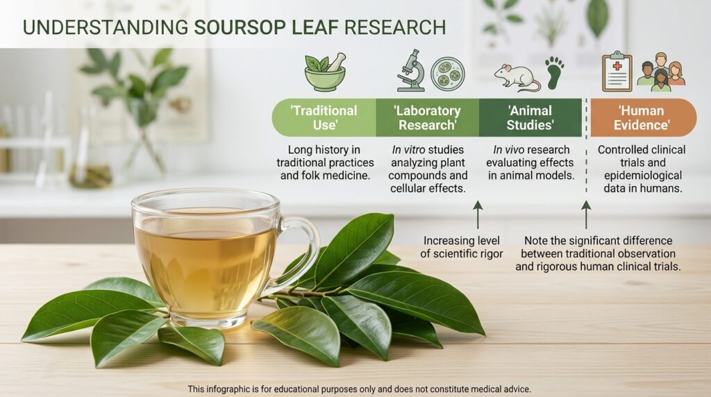 15 health benefits of soursop leaves and what scientific research actually shows