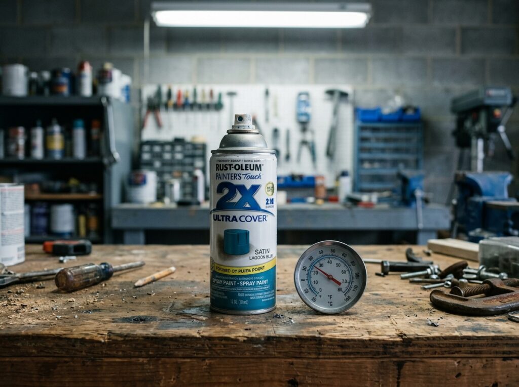 spray painting in cold weather temperature check before starting