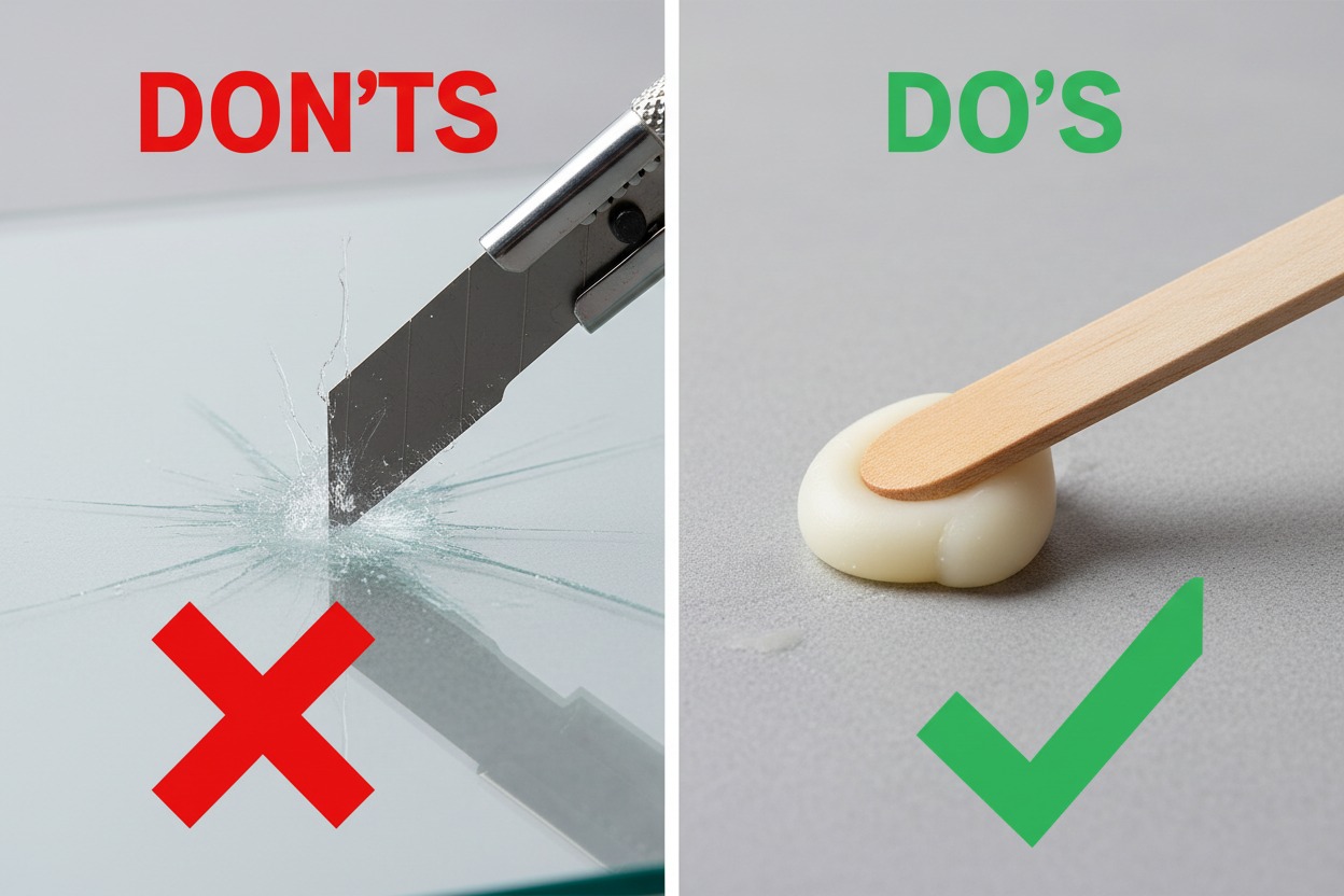 Common mistakes to avoid when removing wax from a candle jar