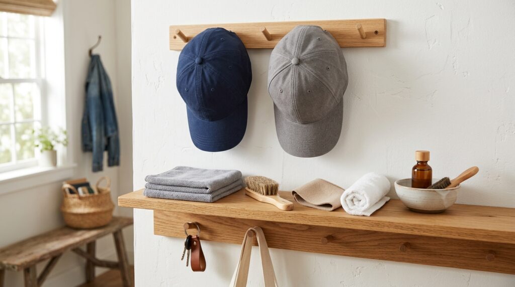 How to prevent sweat stains on hats with hat rotation, a liner, and quick sweatband care