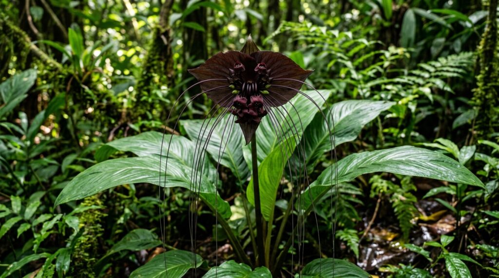 Black Bat Flower