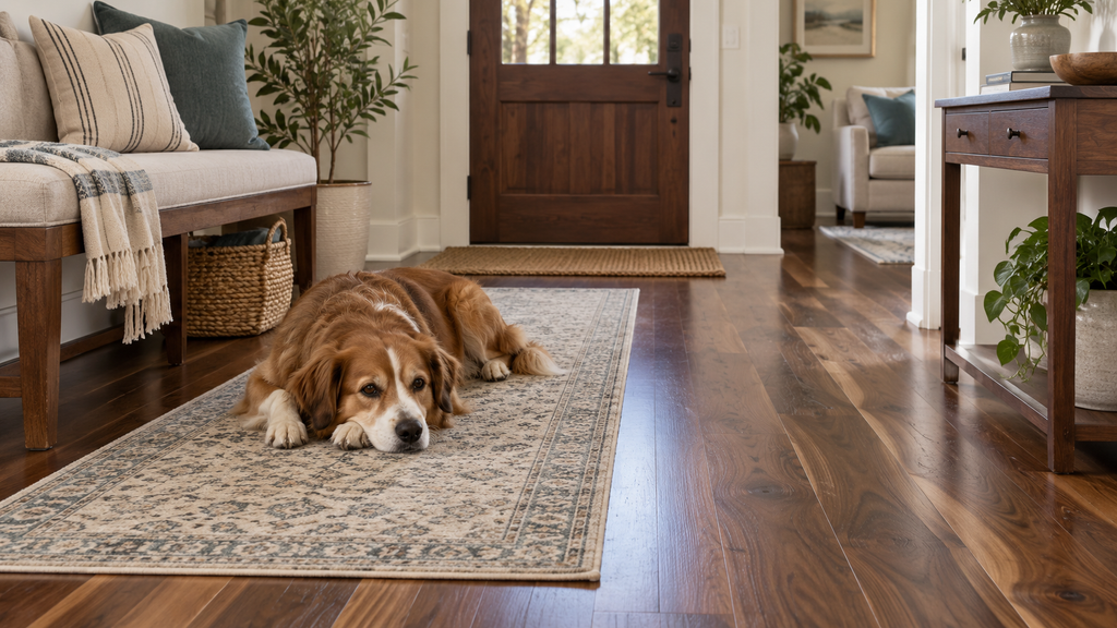 Walnut Flooring With Pets