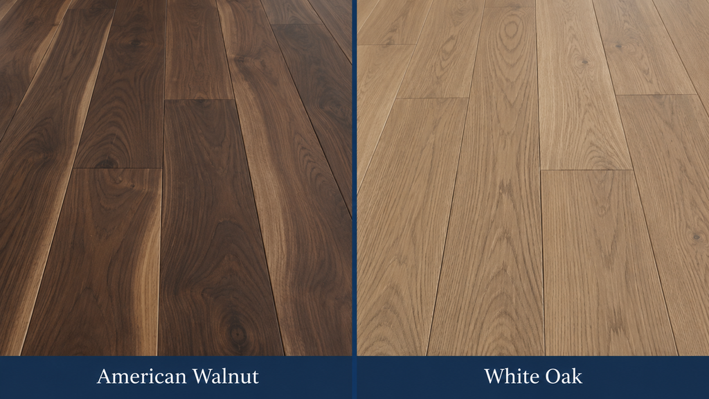 Walnut Flooring vs Oak
