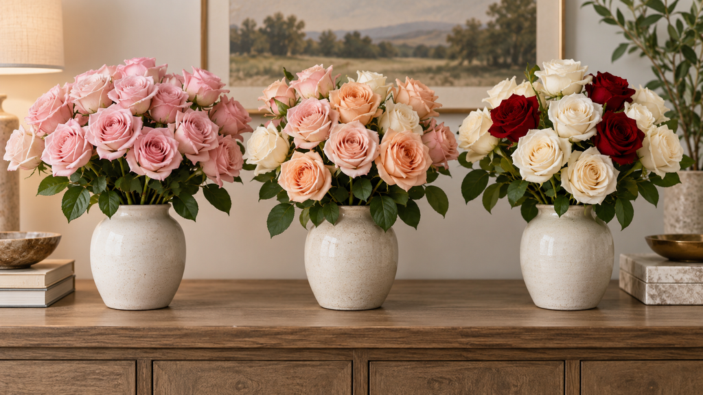 Choosing rose colors without following a rulebook