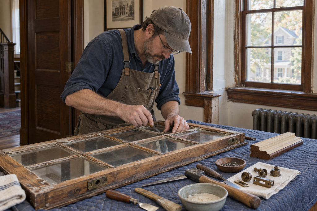 Protect Windows, Woodwork, And Masonry