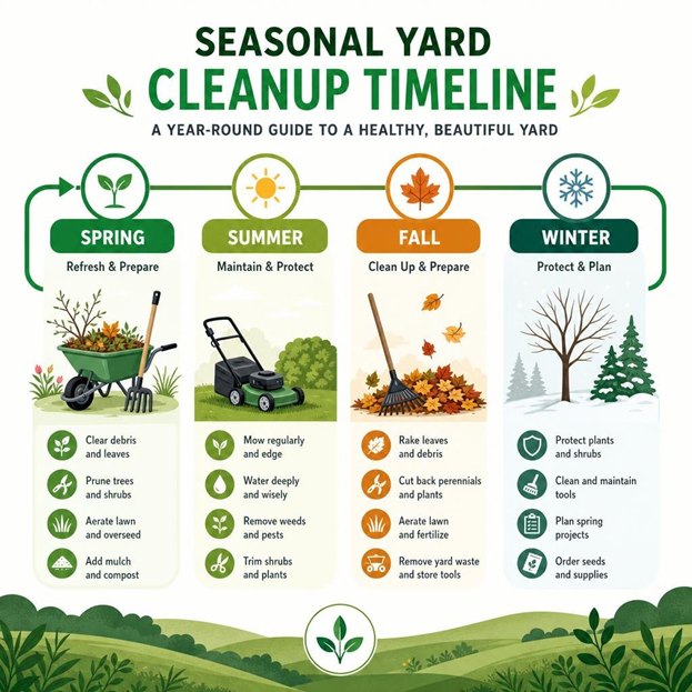 How to Efficiently Clean Up Any Yard
