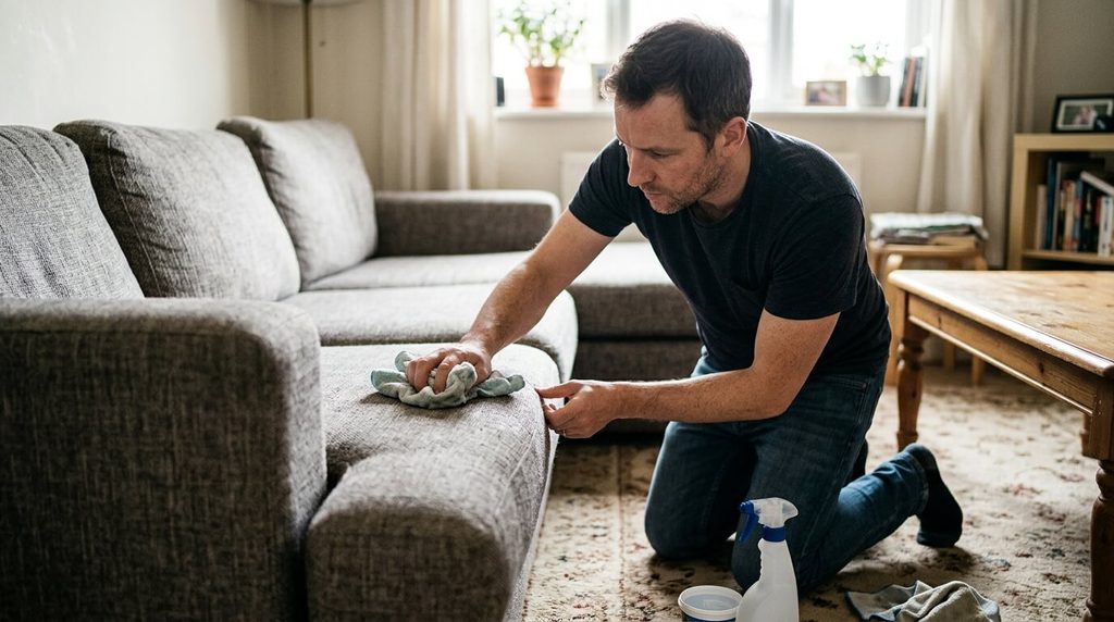 How to Remove Pet Stains Naturally From a Sofa